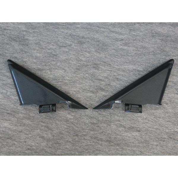 シルビア(S15)カーボン調.ドアミラーインナーガーニッシュ 左右