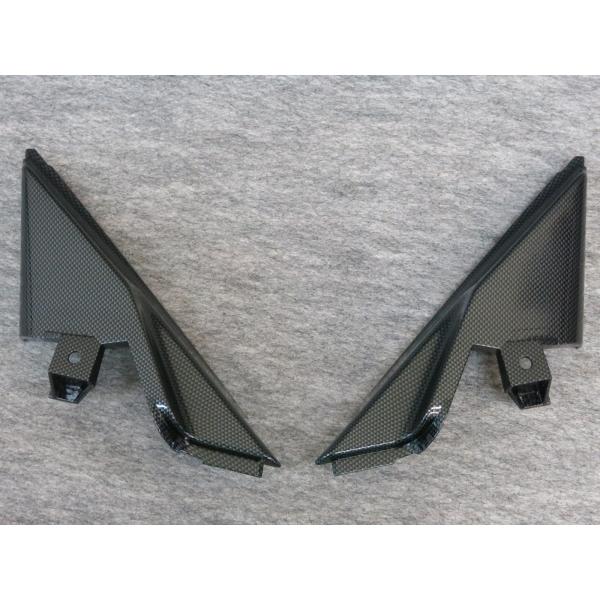 フェアレディZ(Z34)カーボン調.ドアミラーインナーガーニッシュ左右