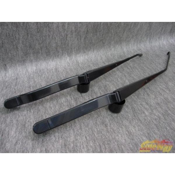 インプレッサWRX Sti(GRB)カーボン調.ワイパーアーム左右