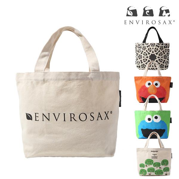 エンビロサックス　ミニコットントートバッグ　内ポケット付　セサミストリート ENVIROSAX