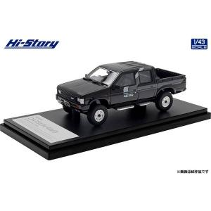 ハイストーリー HS422BK 1/43 NISSAN DATSUN 4WD Double Cab AD (1985) ブラック｜sieikan