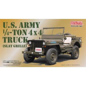 【SALE】ファインモールド 1/20 82001 米1/4t 4x4トラック(スラットグリル)
