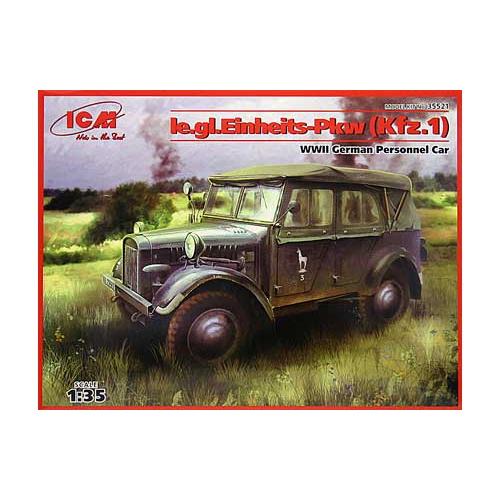 【SALE】ICM 1/35 35521 独ストゥーバーkfz.1軽四輪駆動車