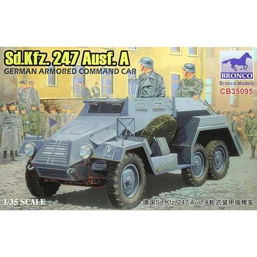 ブロンコ 1/35 CB35095 独Sd.kfz.247AusfA六輪装甲指揮車
