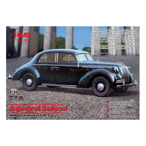 ICM 1/35 ICM35472 独アドミラル将官用サルーン4ドアスタッフカー