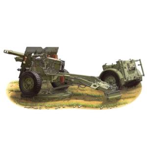 ブロンコ 1/35 CB35046 英軍25ポンド野砲Mk.II/I弾薬リンバー付き