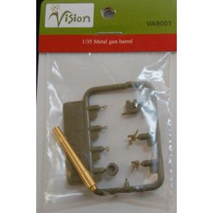 Vision models 1/35 VA-9001 75mmパックホイッツァー用金属製砲身セット