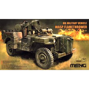 【SALE】MENG Model 1/35 VS-012 英ウィリスMB軍用車ワスプ火炎放射器搭載型
