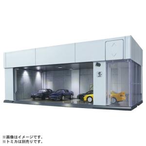【SALE】タカラトミー トミカプレミアム tomica GARAGE SILVER WHITE Standard Edition