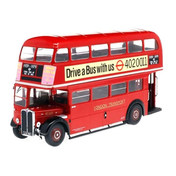 ixo(イクソ) 1/43 BUS030SQL ロンドンバス ミニカー AEC REGENT III...