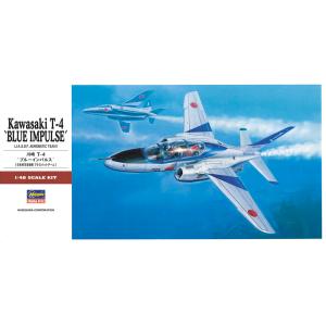ハセガワ (再生産)1/ 48 川崎 T-4 ブルーインパルス(PT-16)プラモデル