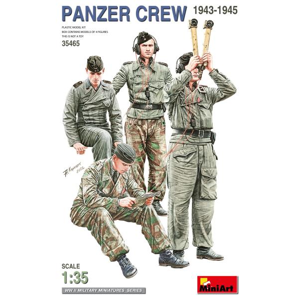 【SALE】ミニアート 1/35 MA35465 ドイツ戦車クルー 1943年~1945年