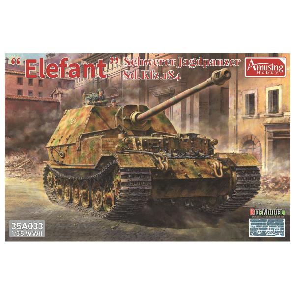 Amusing Hobby (アミュージングホビー) 1/35 35A033 独重駆逐戦車エレファン...