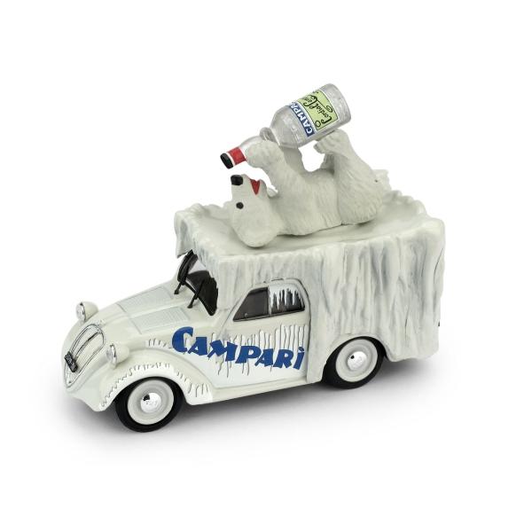 BRUMM（ブルム） 1/43 R450 フィアット500 1950 CAMPARI