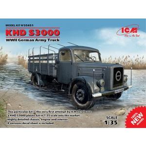 【SALE】ICM 1/35 ICM35451独KHD S3000アーミートラック