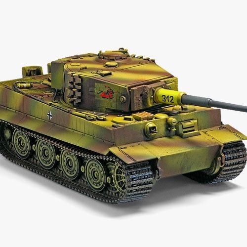 【SALE】アカデミー 1/35 13314 タイガーI後期型