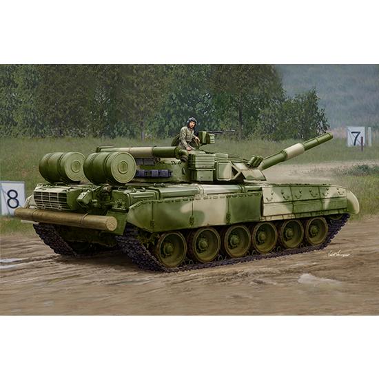 トランぺッター 1/35 09581 ロシア連邦軍 T-80UD主力戦車 前期型