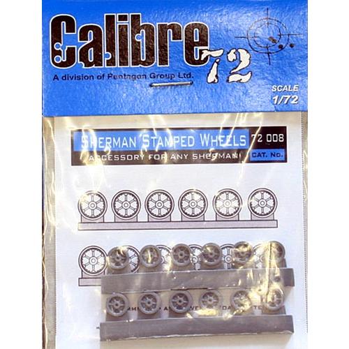 Calibre35 1/72 72008 M4 Sherman Stamped Wheels