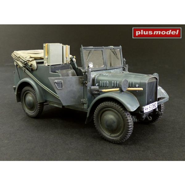 【SALE】Plus Model 205 1/35 Kfz.2シュトーバー 無線通信車輌