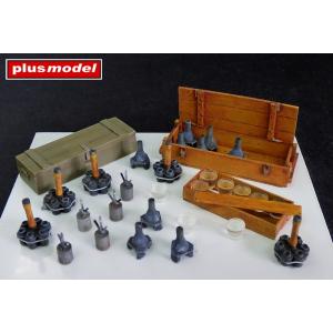 Plus Model 1/35 274 ドイツ軍手榴弾・地雷 GERMAN GRENADES AND...