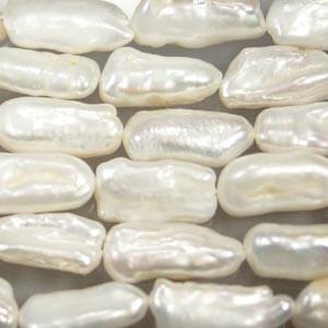 淡水パール　琵琶種　ホワイト　大粒　18−20ｍｍ　