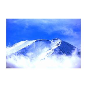 フォトカード 富士山 世界遺産 風景写真（ 空 雲 海 星 月 飛行機 花 ） ポストカードサイズ 空工房｜siesta-web