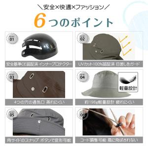 ヘルメット 自転車 帽子 ハット レディース ...の詳細画像3