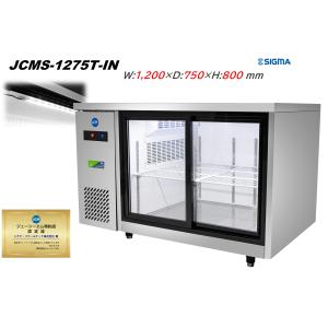 JCM RITS-363 タテ型 冷蔵ショーケース ブラック 冷蔵庫 ノンフロン