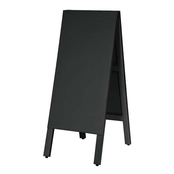 黒板 黒いこくばん 看板 カラー A型スタンド黒板 A型看板 マグネット WA450VK チョーク用...