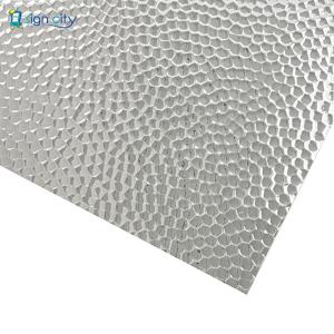 アルミ複合板 片面ハンマートーン 2.2mm 3X6 (910X1820mm) 3枚 不燃