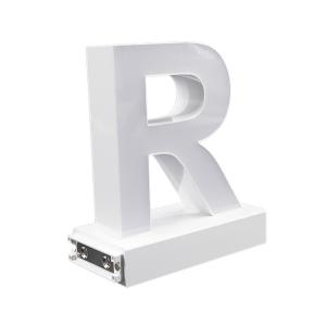 光る文字 光る看板 LED 看板 abcMIX マグネット連結 HA75 アルファベット 文字 【R】インテリア カウンターサイン 受付サイン 社名看板｜signcity-yshop