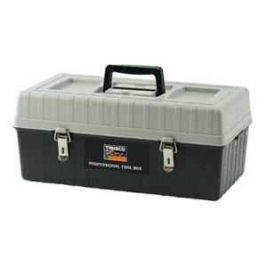 トラスコ オレンジブック 工具箱 収納 業務用 エンジニアBOX ブラックPE420BK 207-7...