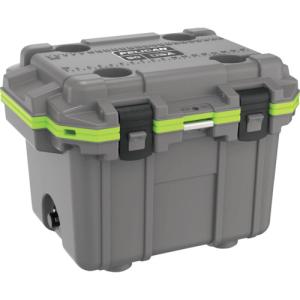 熱中症対策 トラスコ オレンジブック PELICAN 30QT エリートクーラー グレーXグリーン 30Q-1-DKGRYEGRN 337-8272