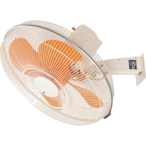 熱中症対策 トラスコ中山 オレンジブック Suiden ウォール扇 無段変速プラスチックハネ 単相200V SF-45MV-2VP 448-9349