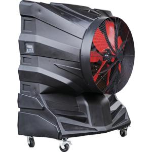 熱中症対策 トラスコ中山 オレンジブック アースブロー アースブロー 大型冷風機 風神PRIDE EA-MS100EC-PRIDE 676-8110
