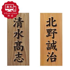 木製表札（シミュレーション用）の買取情報