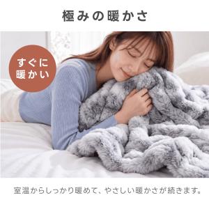 電気毛布 シングル 電気掛け敷き 毛布 洗える...の詳細画像3