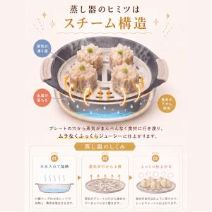 電子レンジ調理器 レンジで焼ける グリルパン ...の詳細画像3