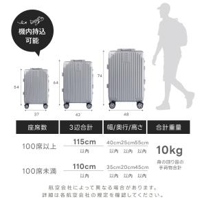 スーツケース 機内持ち込み アルミフレーム S...の詳細画像2