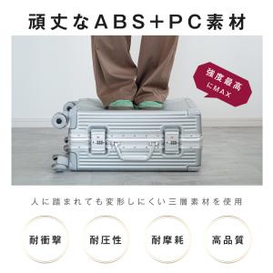 スーツケース フレームタイプ 機内持込可能 S...の詳細画像5
