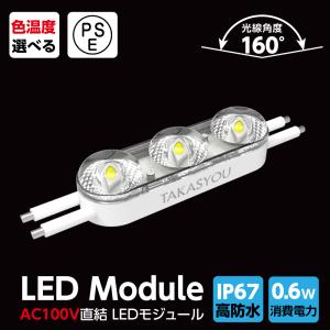 サインキングダム 新商品 LEDモジュール レンズ一体式 2灯タイプ IP67