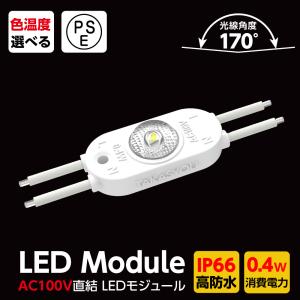 サインキングダム 新商品 LEDモジュール レンズ一体式 2灯タイプ IP67