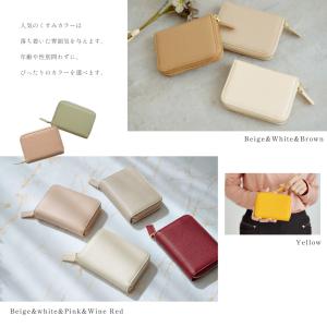 財布 ミニ財布 本革 レディース メンズ 二つ...の詳細画像5