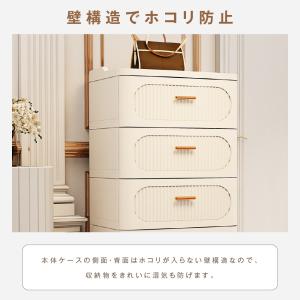 収納ボックス 姫系 折畳み 引き出し式 収納ケ...の詳細画像4