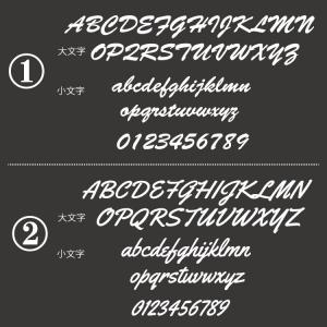 アルファベット 切り文字 ステッカー カッティ...の詳細画像5