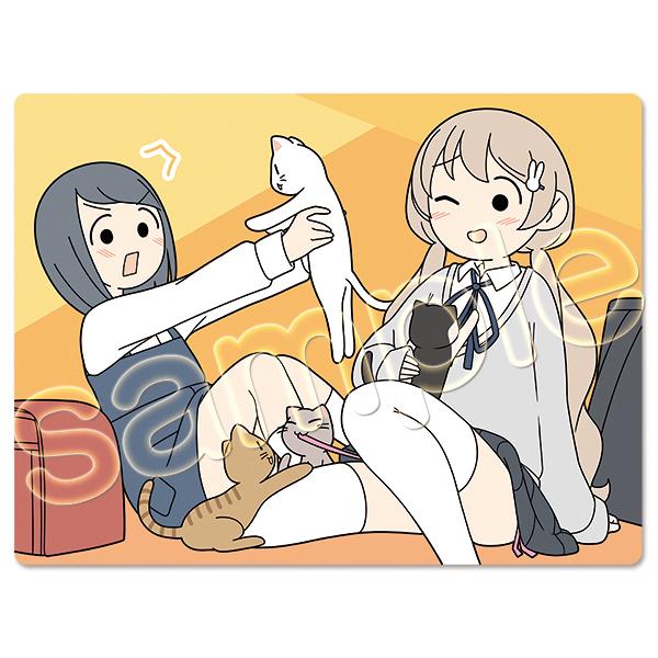 マウスパッド☆吸着シートタイプ(ましろ＆まなみ)