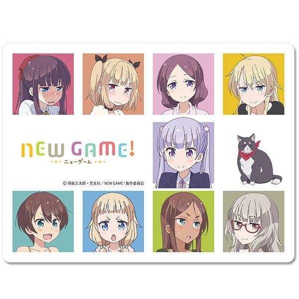 NEW GAME!マウスパッド(全員集合)