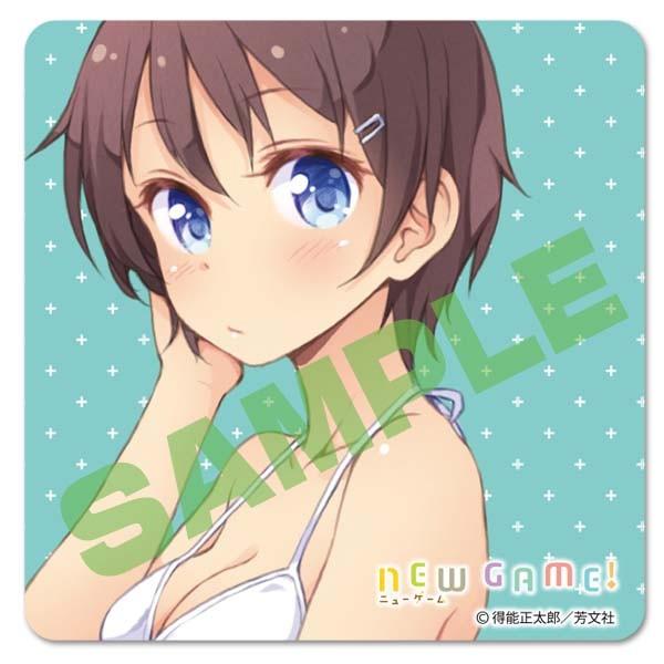 NEW GAME!ステッカー(篠田はじめ)