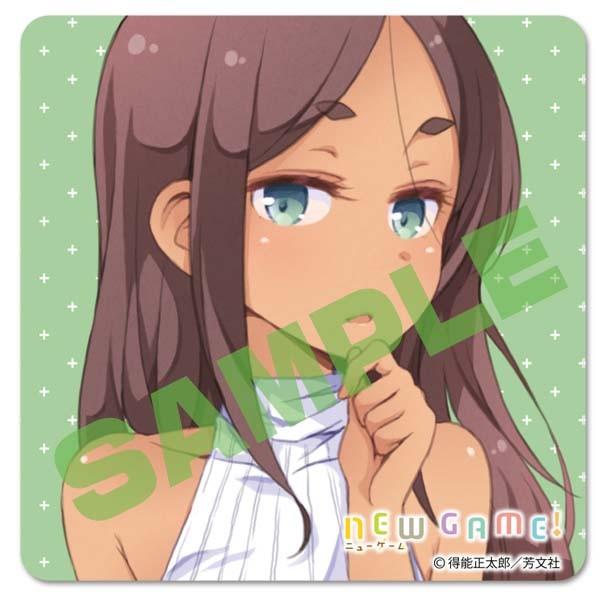 NEW GAME!ステッカー(阿波根うみこ)