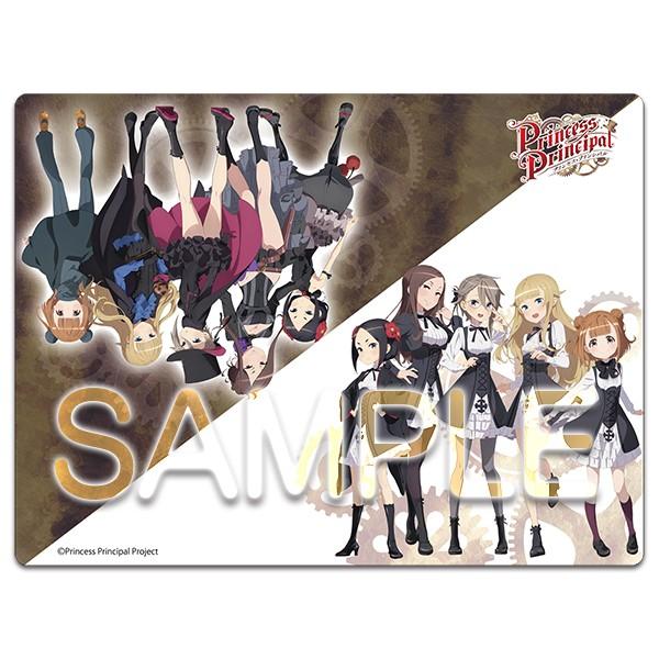 プリンセス・プリンシパル マウスパッド(吸着シート)(５人[光と影]スパイ服＆制服)
